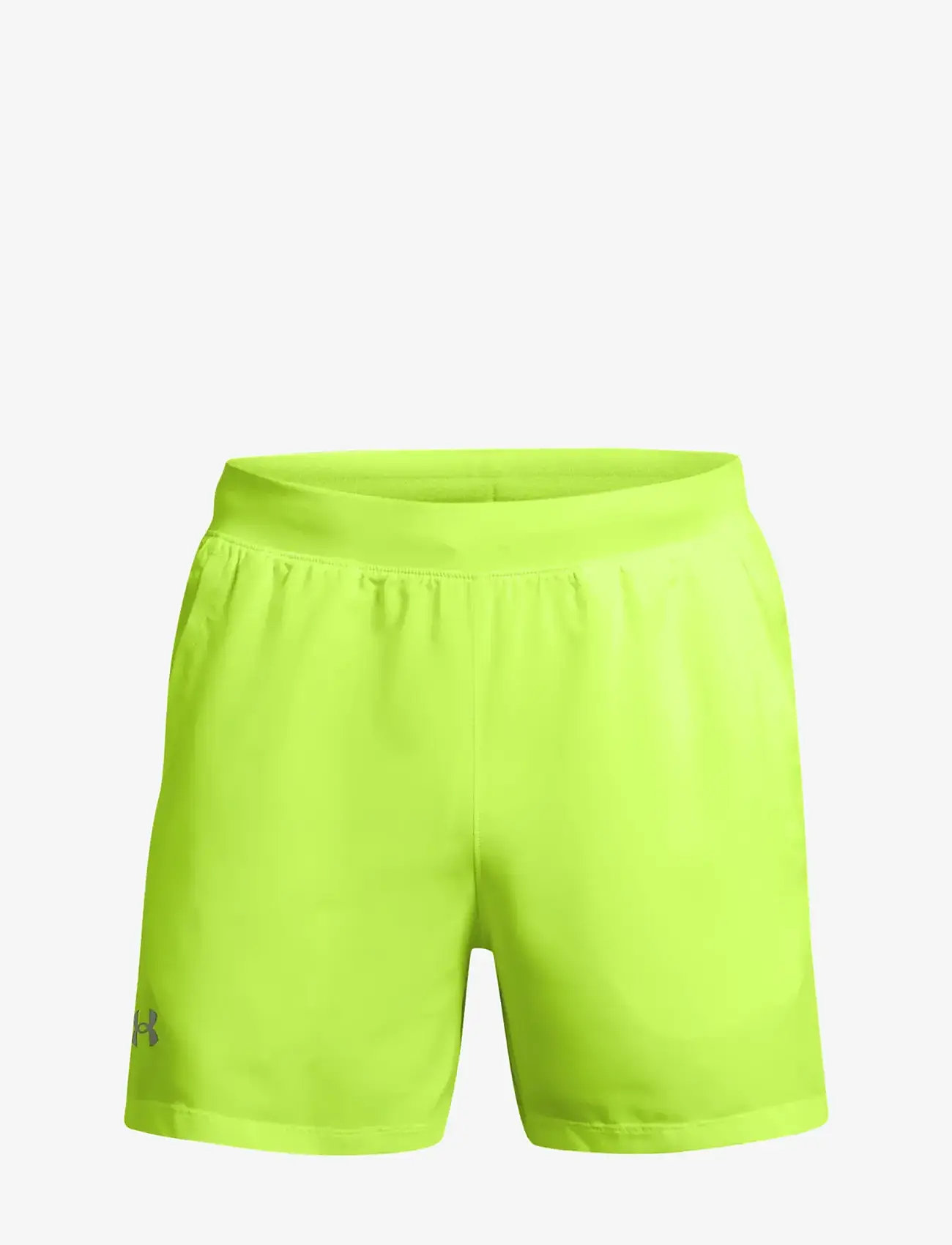 Under Armour - UA LAUNCH 5'' SHORTS - løbeshorts - high vis yellow - 1