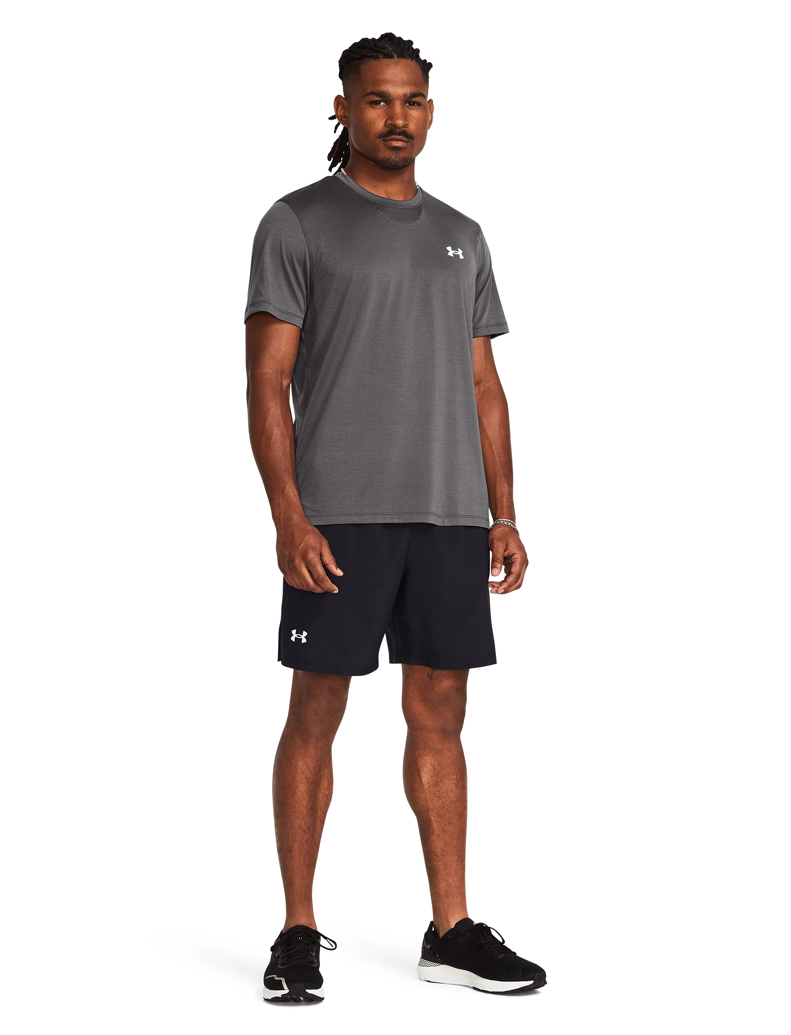 Under Armour - UA LAUNCH 7'' SHORTS - running shorts - black - 4