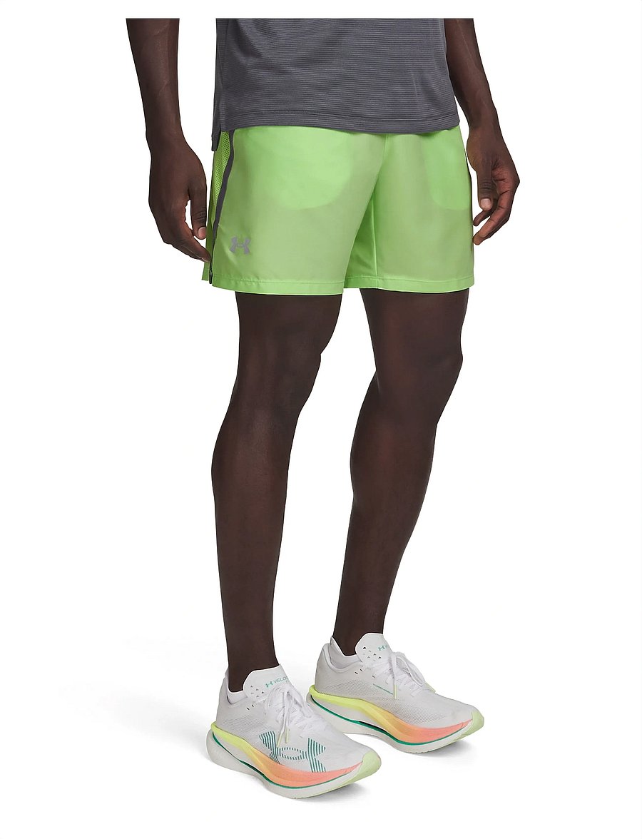 Under Armour - UA LAUNCH 7'' SHORTS - laufshorts - lumos lime - 0