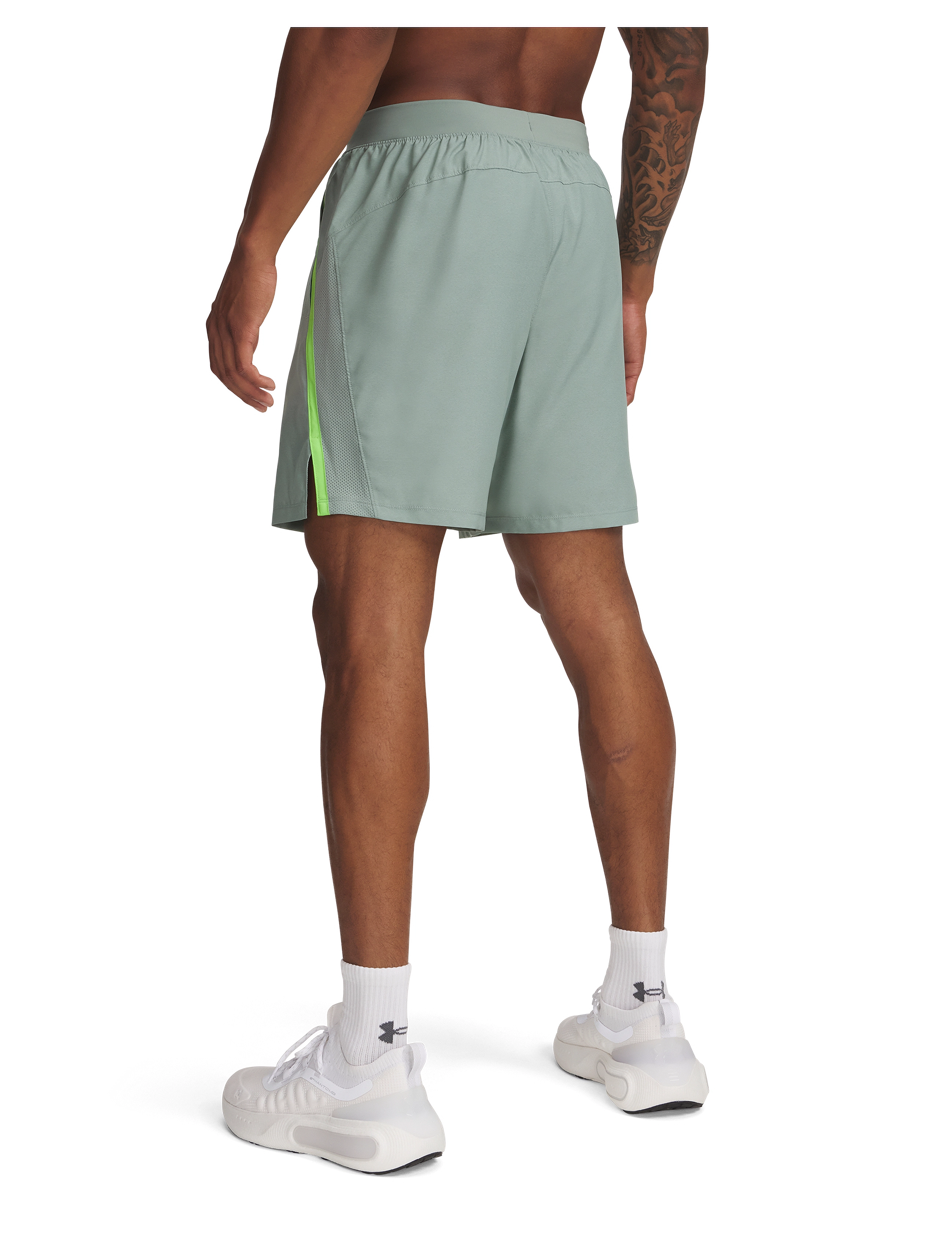 Under Armour - UA LAUNCH 7'' SHORTS - løbeshorts - silica green - 5