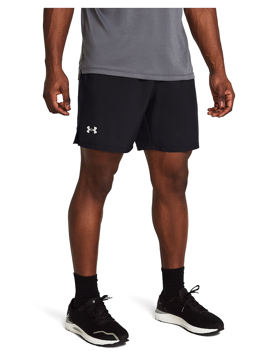 Under Armour - UA LAUNCH 7'' UNLINED SHORTS - løpeshorts - black - 0
