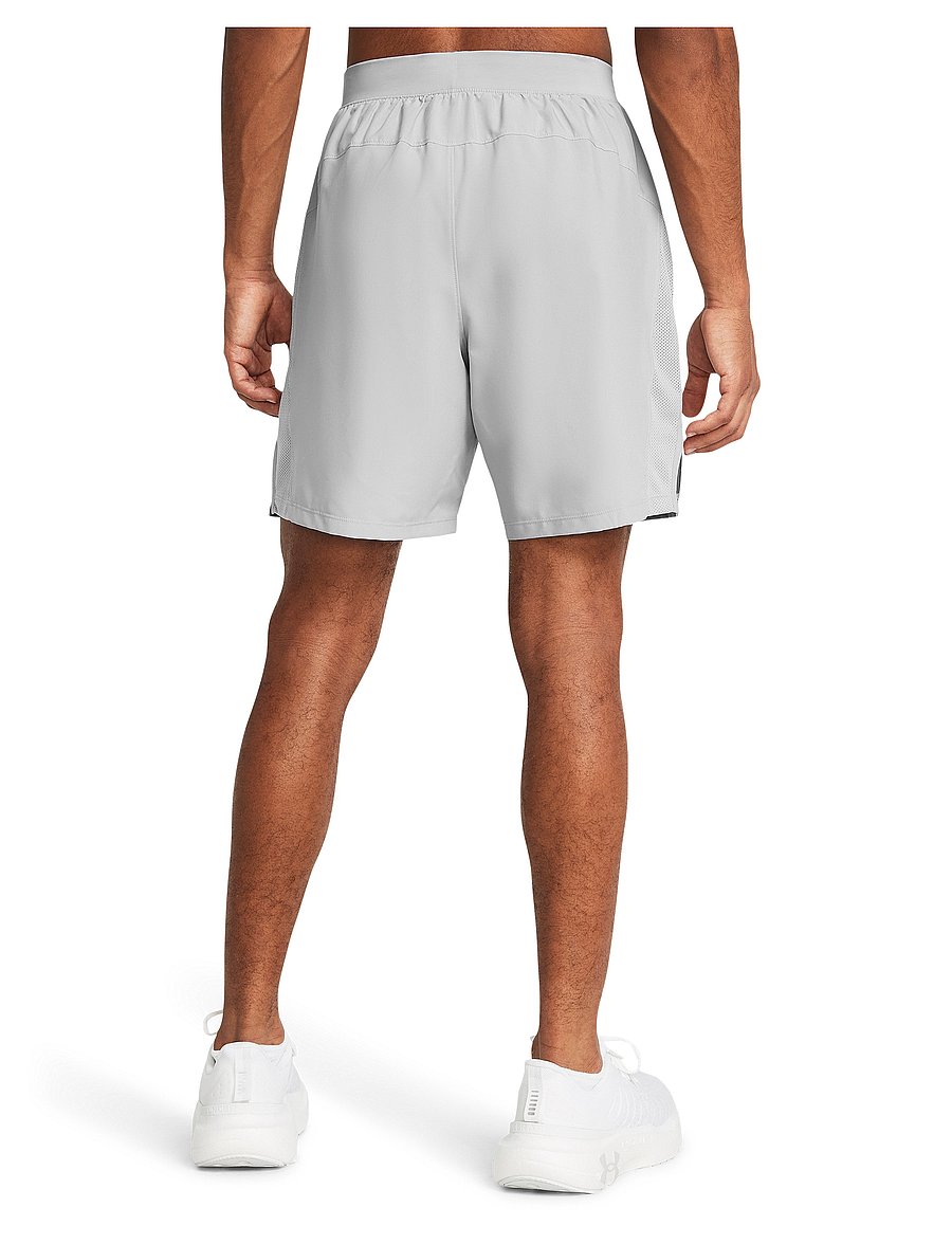 Under Armour - UA LAUNCH 7'' UNLINED SHORTS - løbeshorts - black/gray - 3
