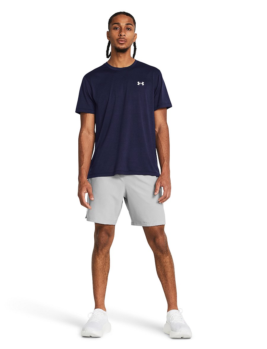 Under Armour - UA LAUNCH 7'' UNLINED SHORTS - løbeshorts - black/gray - 4