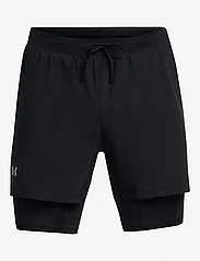 Under Armour - UA LAUNCH 5'' 2-IN-1 SHORTS - sports shorts - black - 0