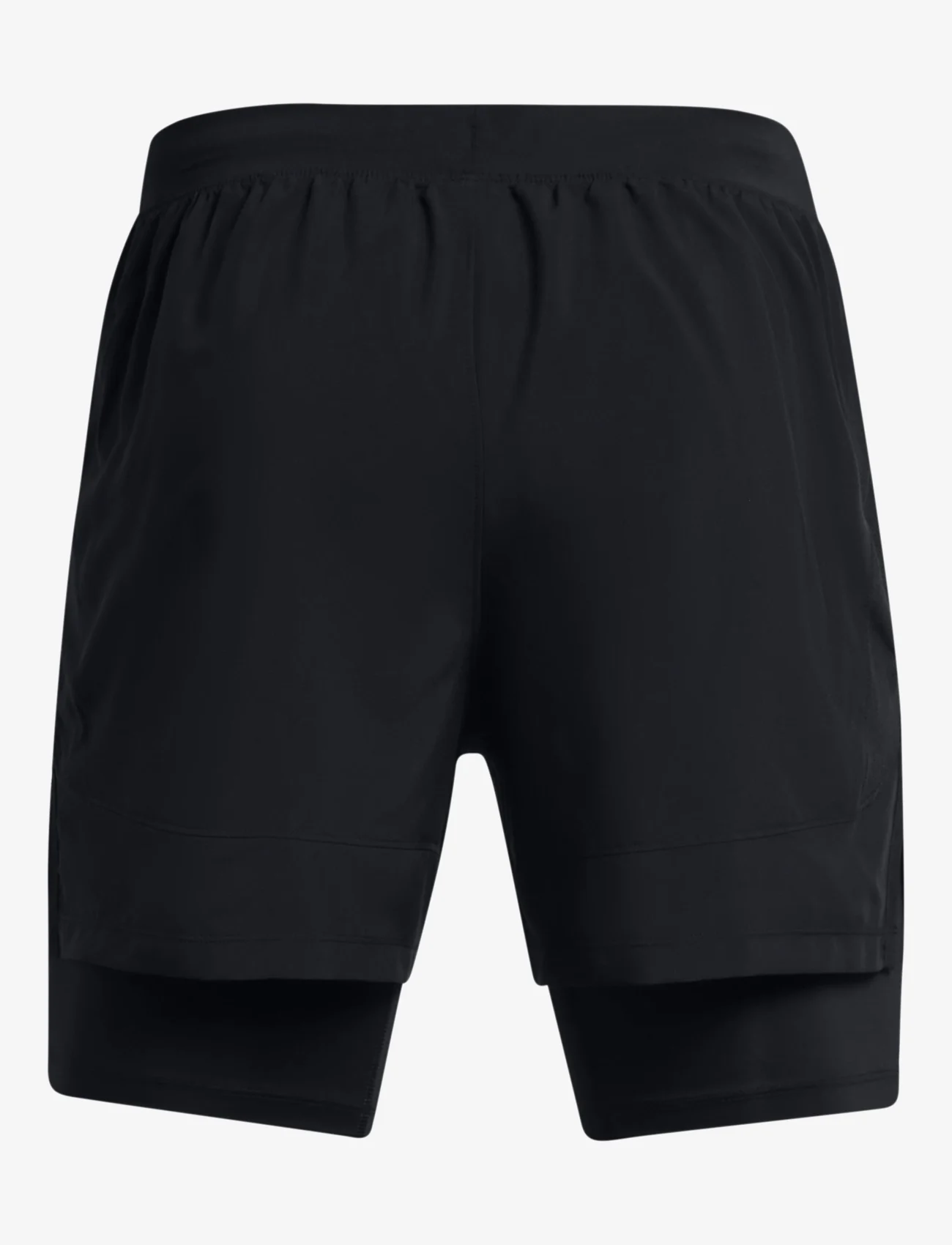 Under Armour - UA LAUNCH 5'' 2-IN-1 SHORTS - sports shorts - black - 1