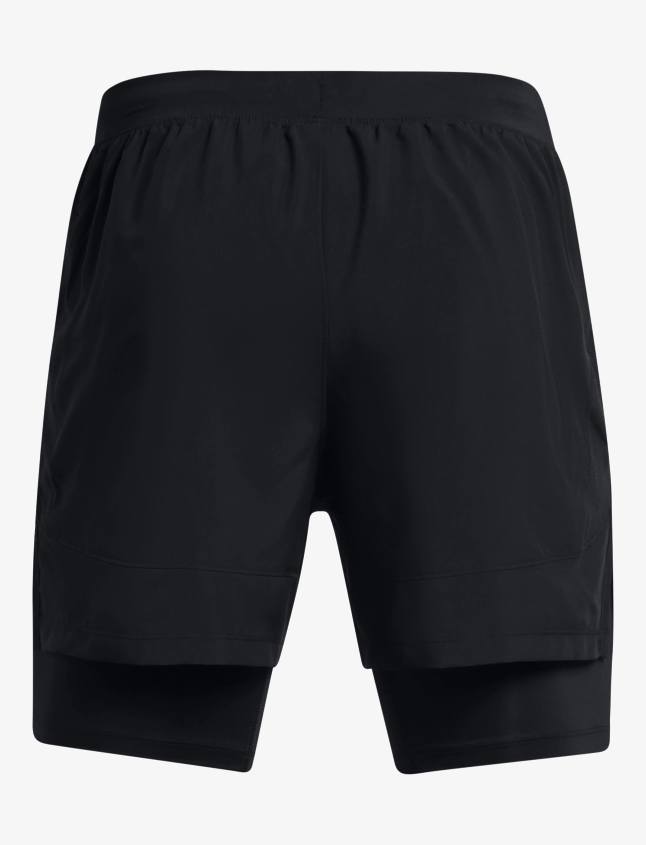 Under Armour - UA LAUNCH 5'' 2-IN-1 SHORTS - löparshorts - black - 2