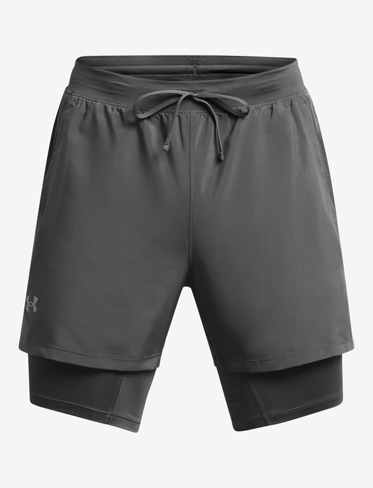 Under Armour - UA LAUNCH 5'' 2-IN-1 SHORTS - løbeshorts - castlerock - 1