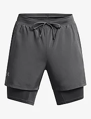 Under Armour - UA LAUNCH 5'' 2-IN-1 SHORTS - sports shorts - castlerock - 0
