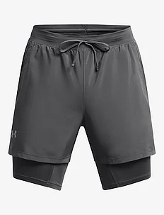 UA LAUNCH 5'' 2-IN-1 SHORTS, Under Armour