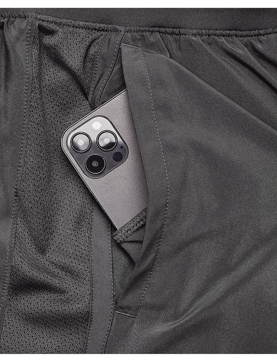 Under Armour - UA LAUNCH 5'' 2-IN-1 SHORTS - lühikesed jooksupüksid - castlerock - 5