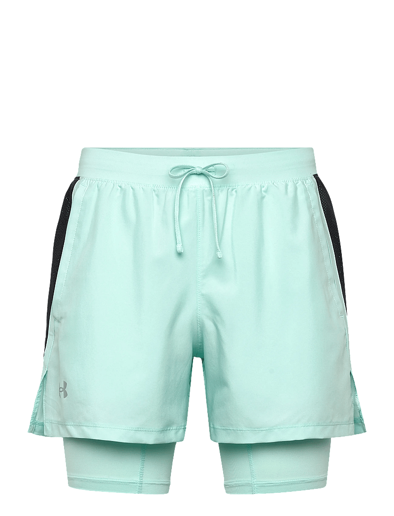 Under Armour - UA LAUNCH 5'' 2-IN-1 SHORTS - løbeshorts - refresh mint - 1