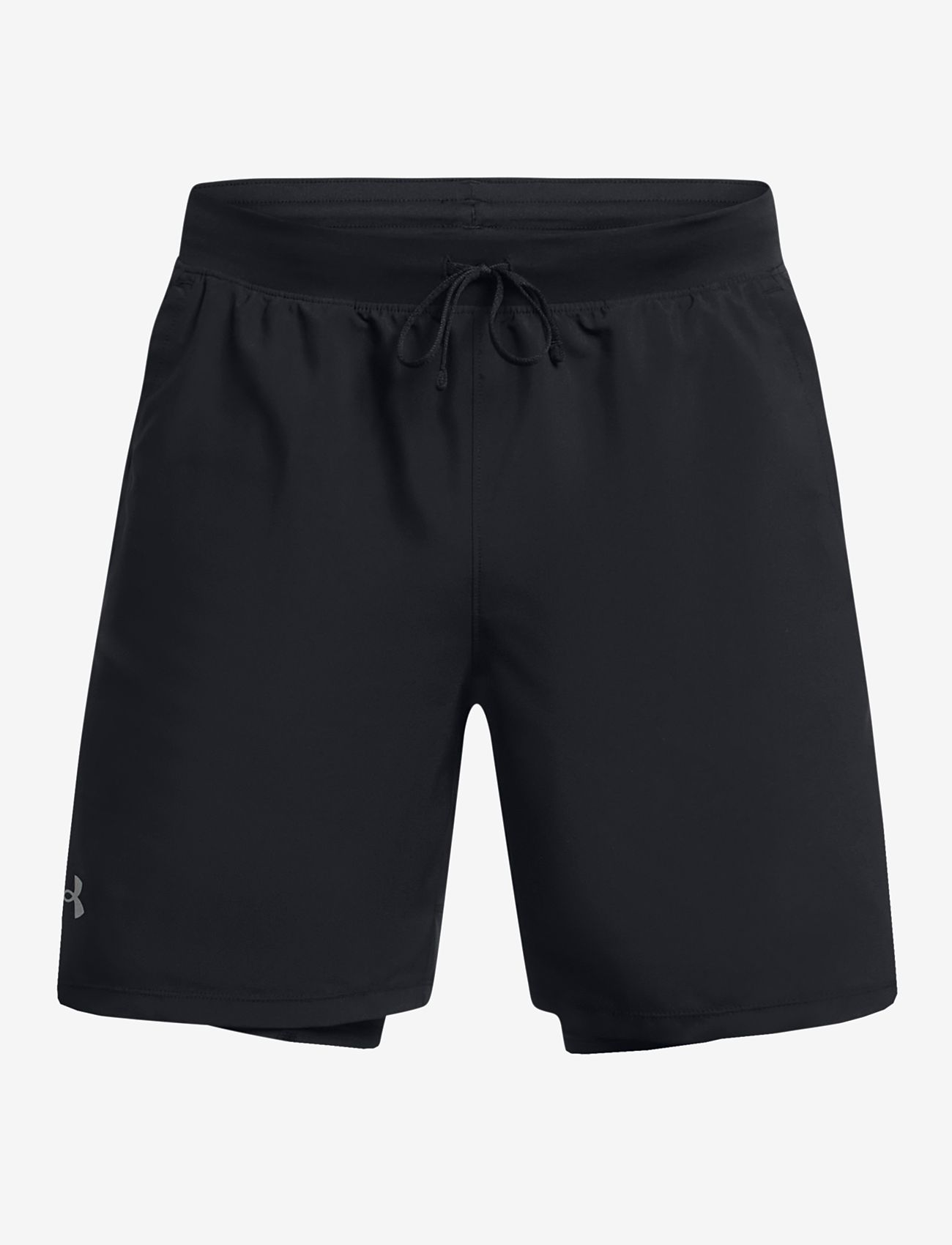 Under Armour - UA LAUNCH 7'' 2-IN-1 SHORTS - running shorts - black - 0