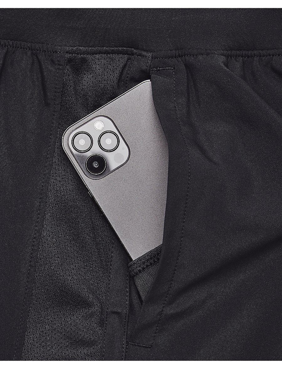 Under Armour - UA LAUNCH 7'' 2-IN-1 SHORTS - laufshorts - black - 5