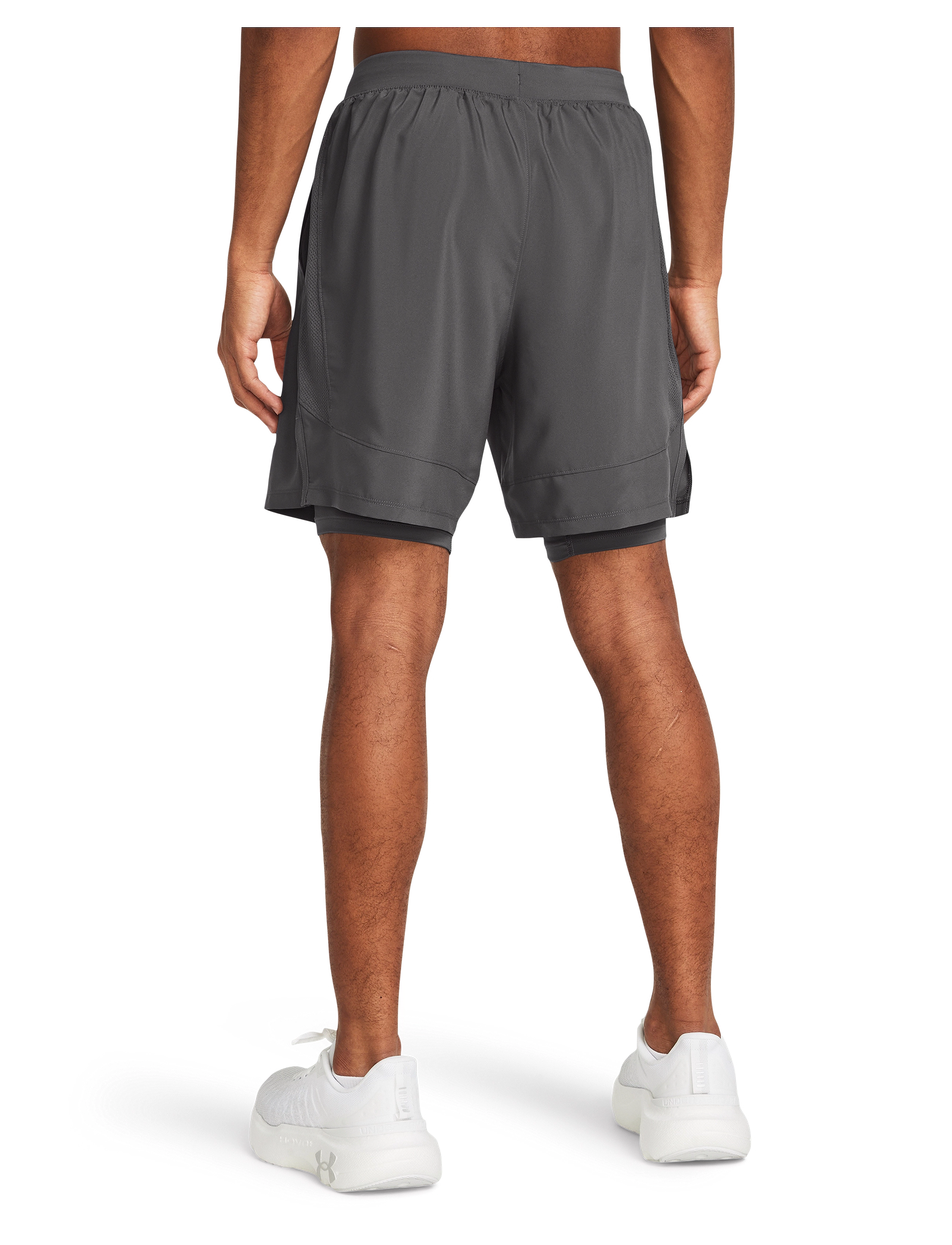 Under Armour - UA LAUNCH 7'' 2-IN-1 SHORTS - laufshorts - castlerock - 3