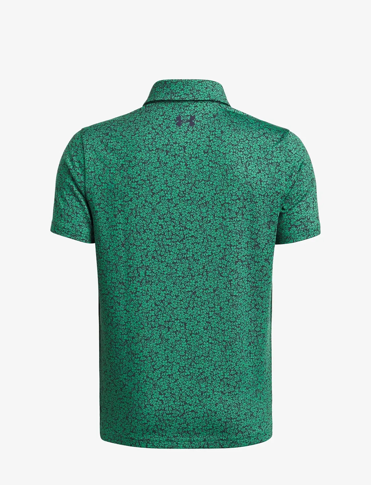 Under Armour - UA Playoff Printed Polo - kortærmede poloer - team kelly green - 1