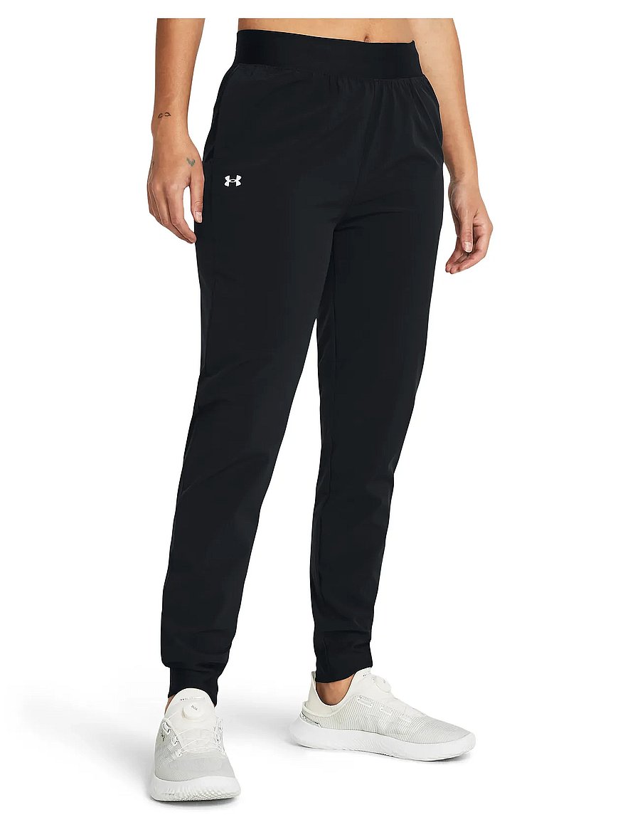 Under Armour - UA Rival Hi Rise Woven Pant - trainingshosen - black - 0