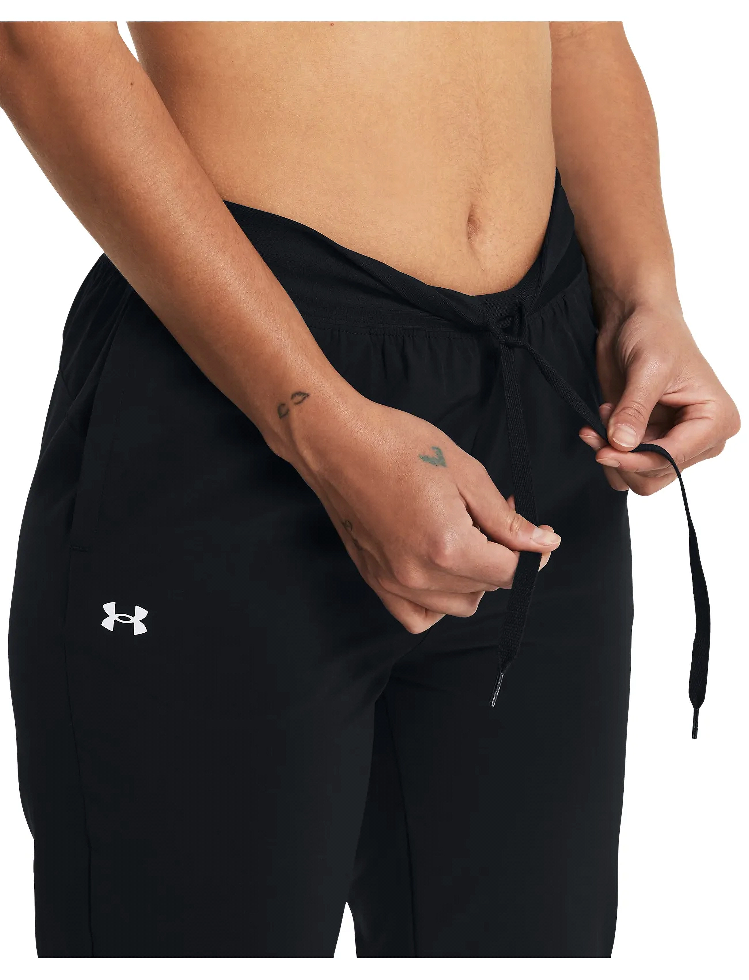 Byxor Under Armour Pantalon Tissé Taille Haute Rival D'Ua 8