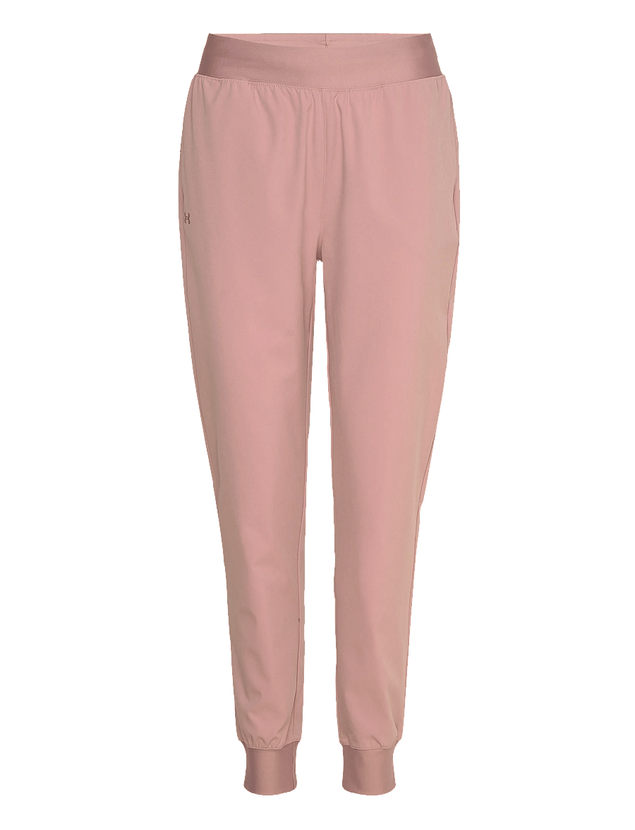 Under Armour - UA Rival Hi Rise Woven Pant - treniņbikses - tourmaline pink - 1