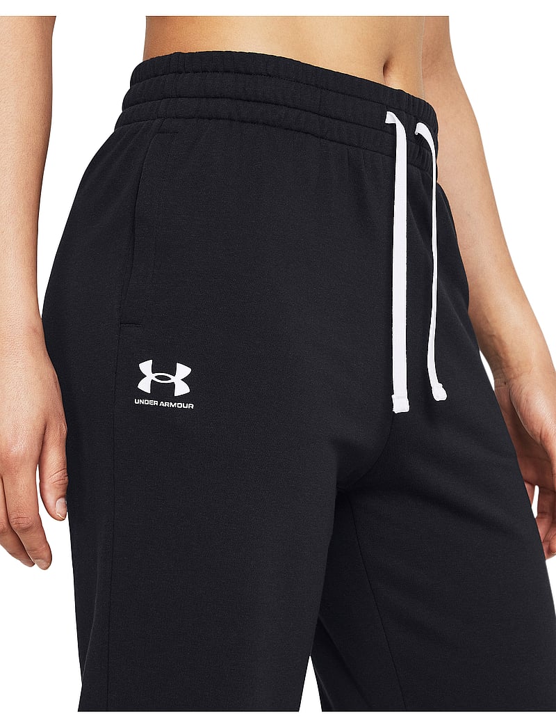 Under Armour - UA Rival Terry Joggers - träningsbyxor - black - 5