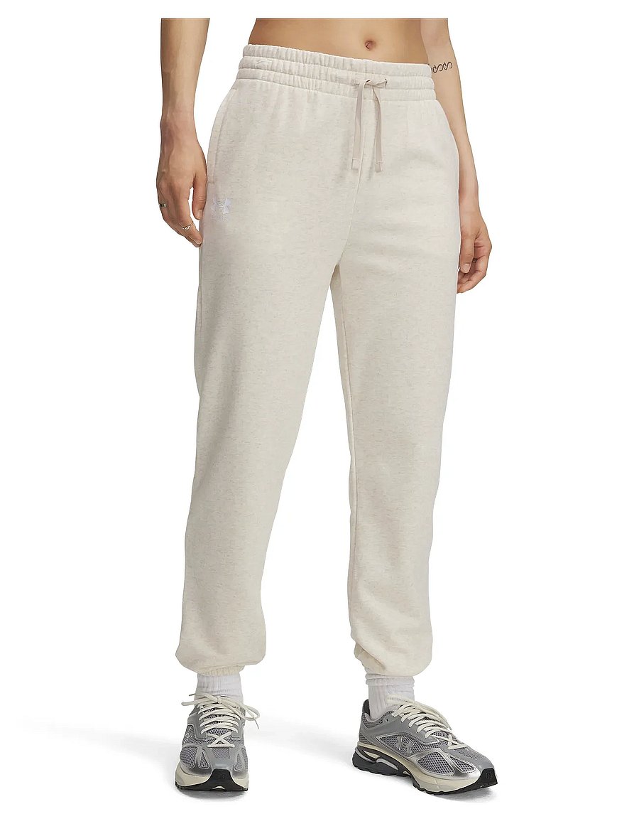 Under Armour - UA Rival Terry Joggers - trainingshosen - oatmeal light heather - 0