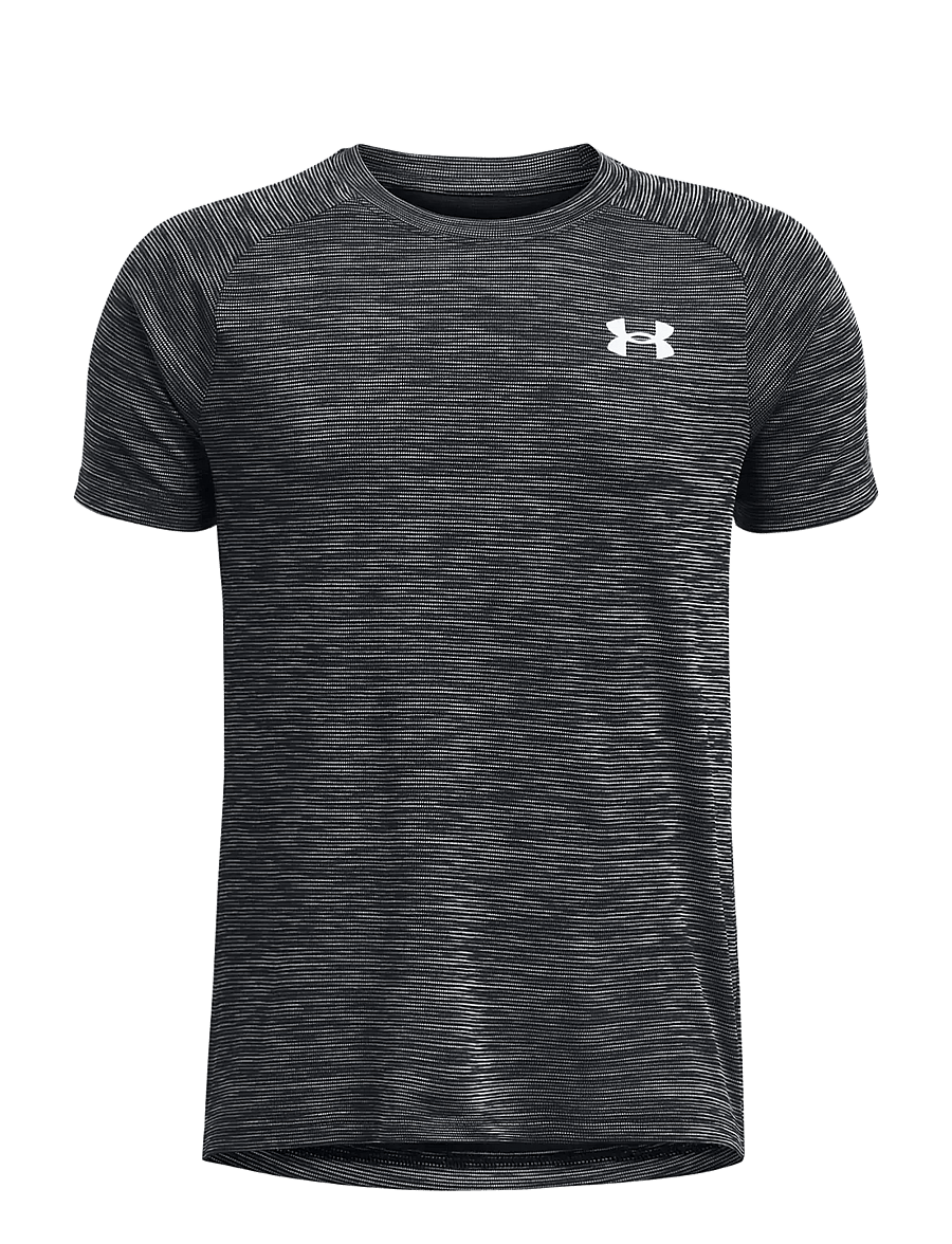 Under Armour - UA Tech Textured SS - sportoberteile - black - 0