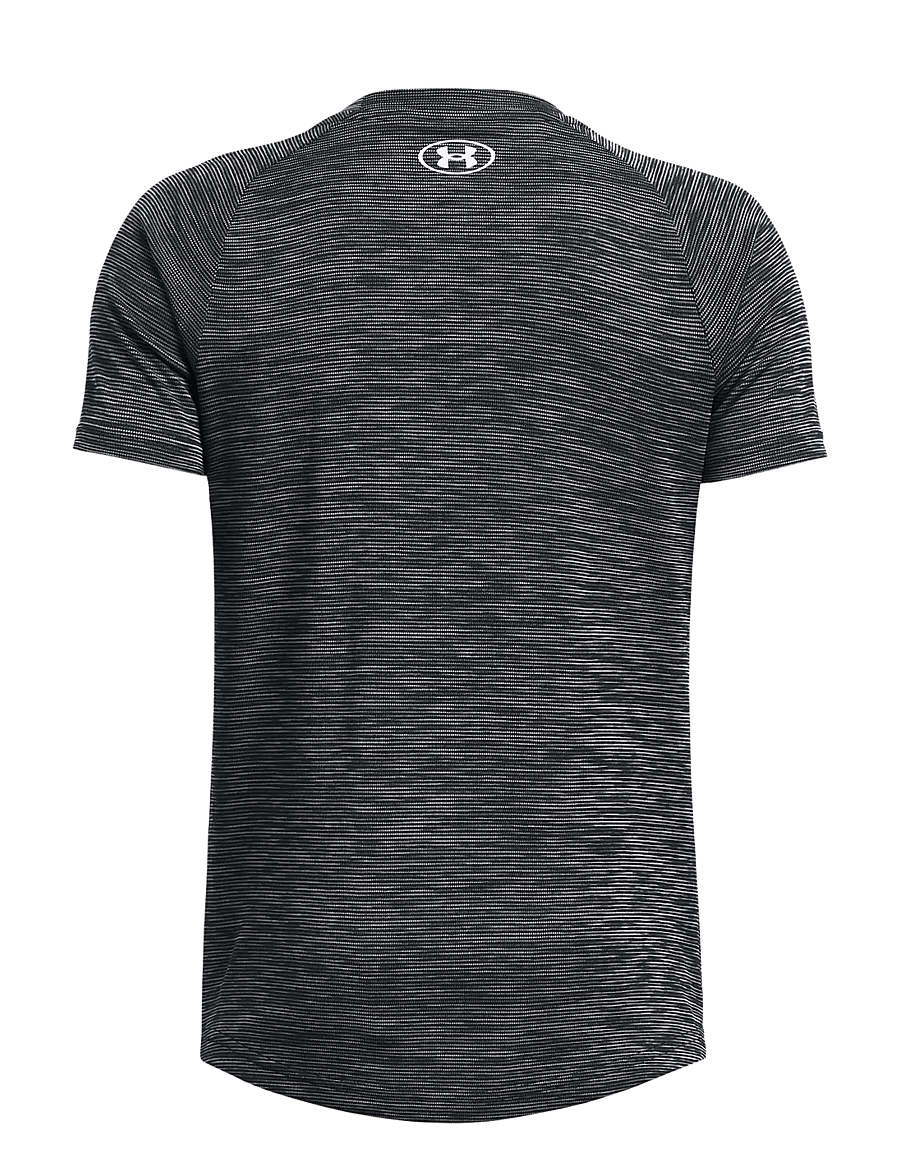 Under Armour - UA Tech Textured SS - sportoberteile - black - 1