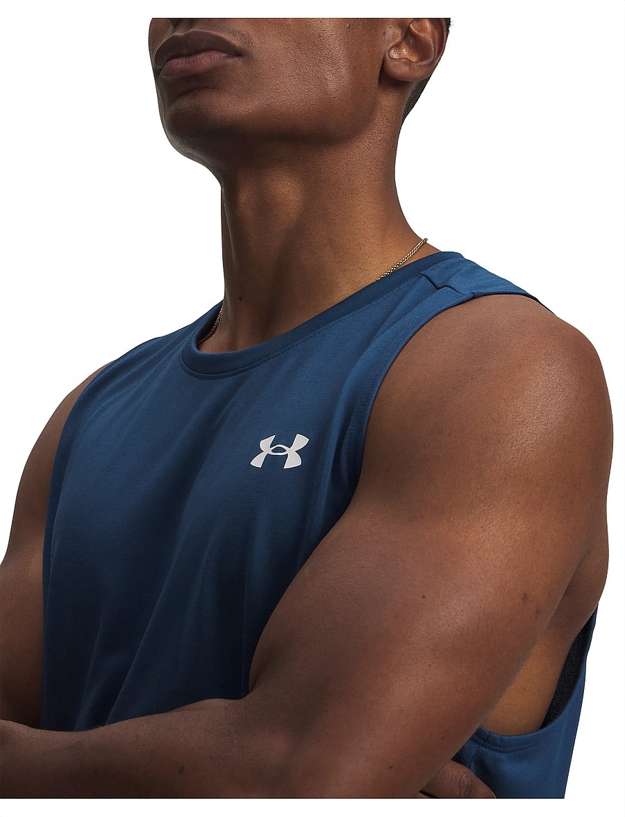 Under Armour - UA Tech Tank - toppe & t-shirts - wham blue - 4