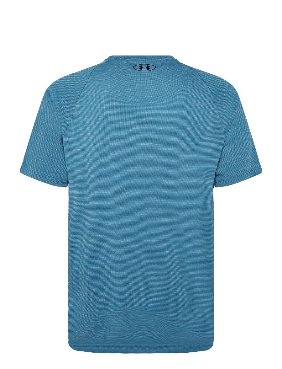 Under Armour - UA Tech Textured SS - t-shirts - aegean blue - 2