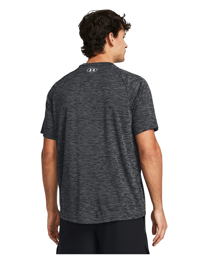 Under Armour - UA Tech Textured SS - t-shirts - black - 3