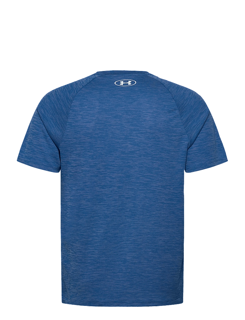 Under Armour - UA Tech Textured SS - t-shirts - blue atlantis - 2