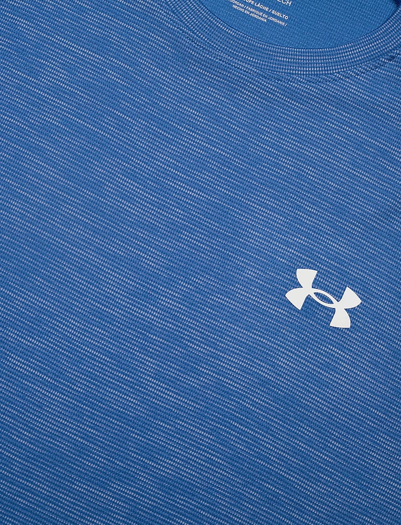 Under Armour - UA Tech Textured SS - t-shirts - blue atlantis - 5