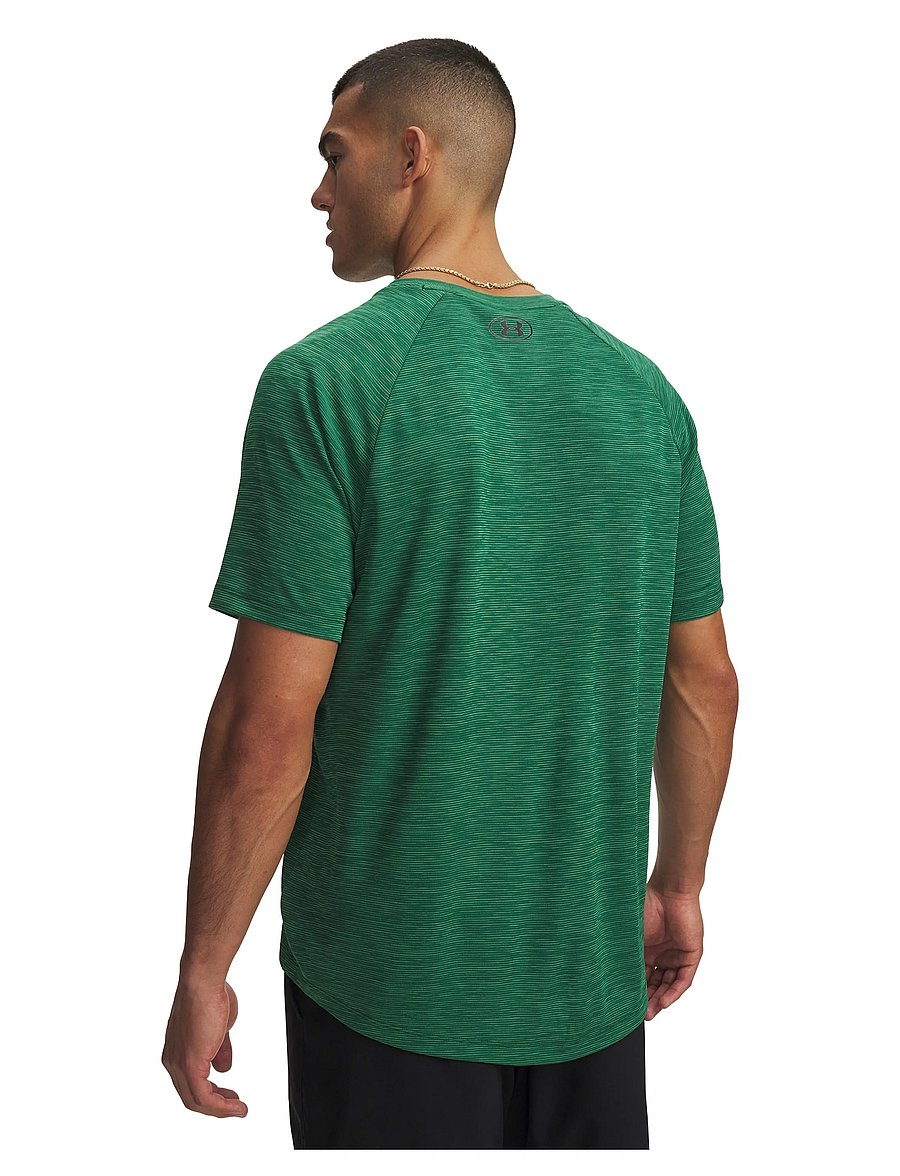 Under Armour - UA Tech Textured SS - t-shirts - campus ivy - 3