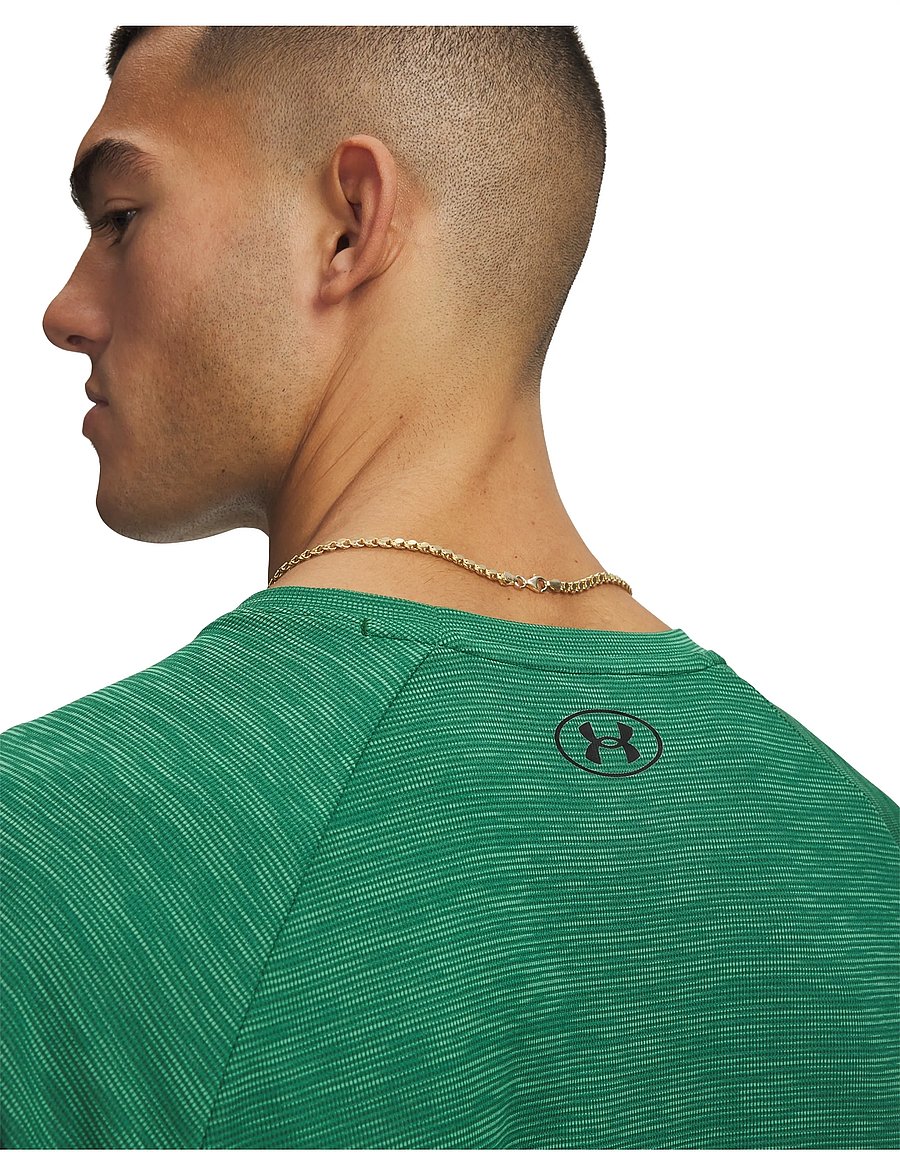 Under Armour - UA Tech Textured SS - t-shirts - campus ivy - 4