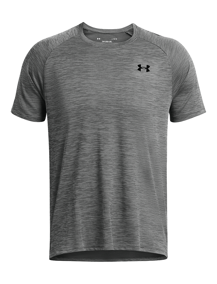 Under Armour - UA Tech Textured SS - oberteile & t-shirts - castlerock - 1