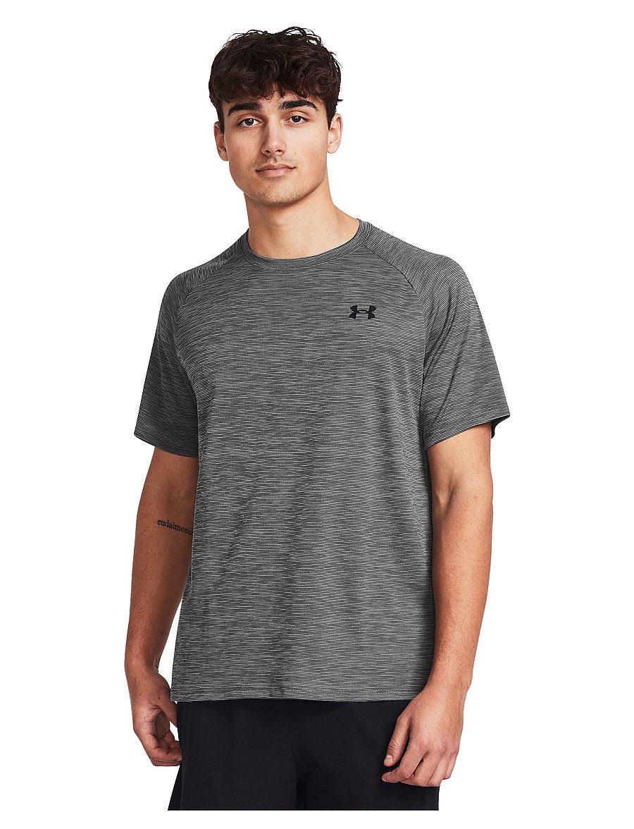 Under Armour - UA Tech Textured SS - oberteile & t-shirts - castlerock - 0