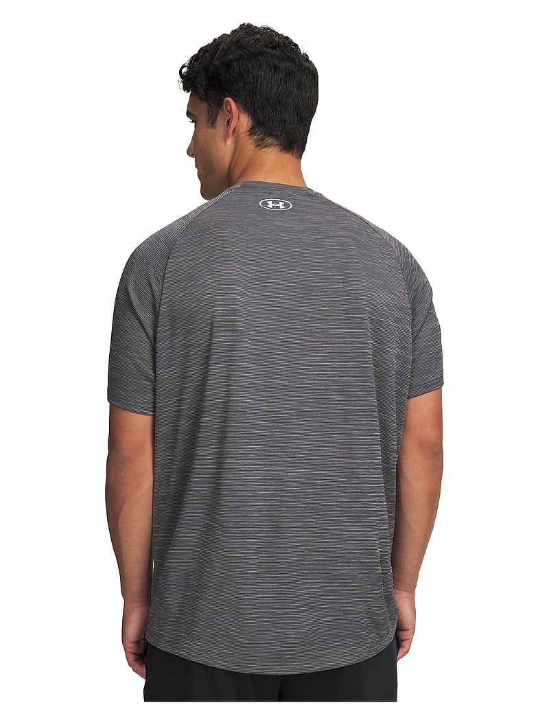 Under Armour - UA Tech Textured SS - t-shirts - castlerock - 3