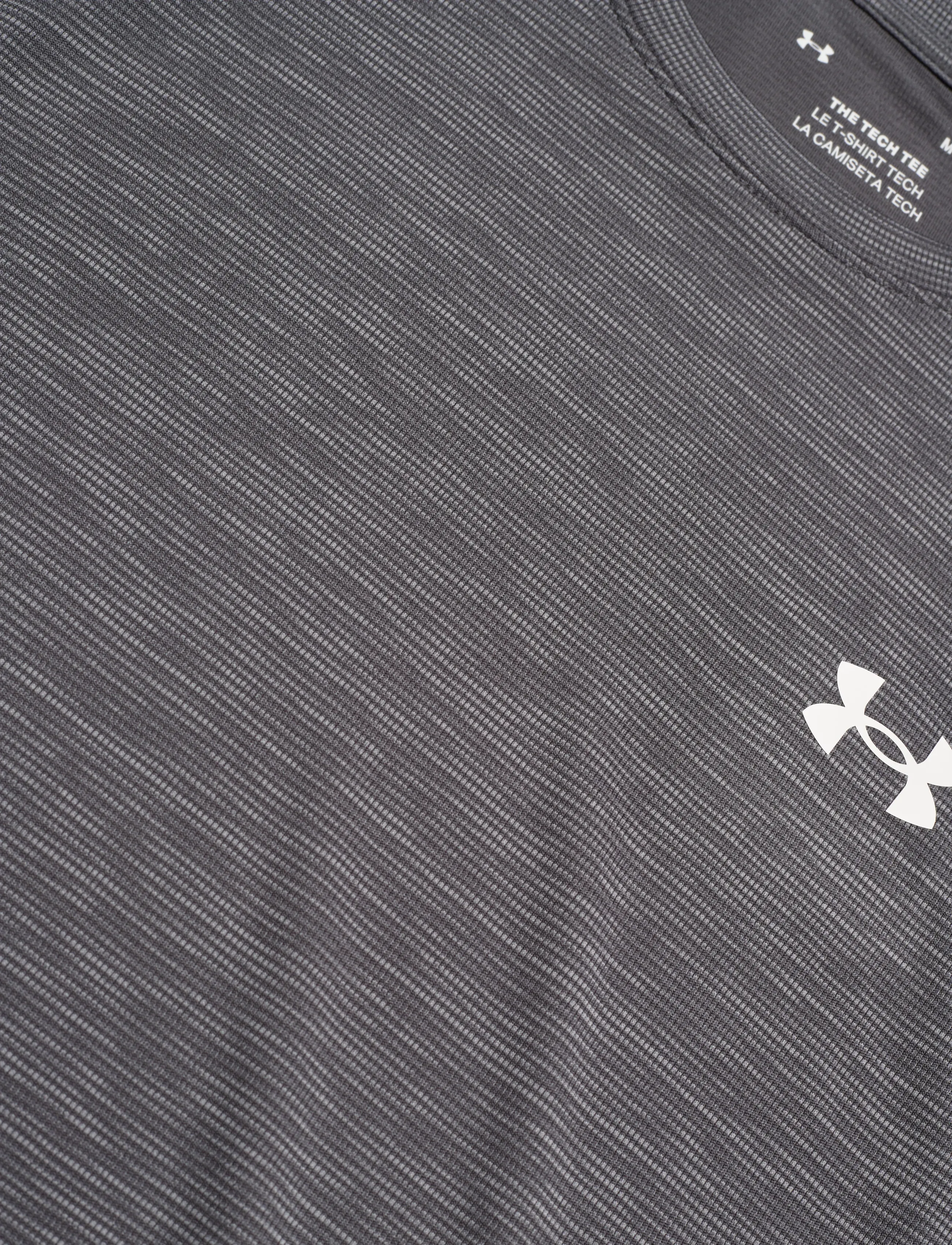 Under Armour - UA Tech Textured SS - t-shirts - castlerock - 5