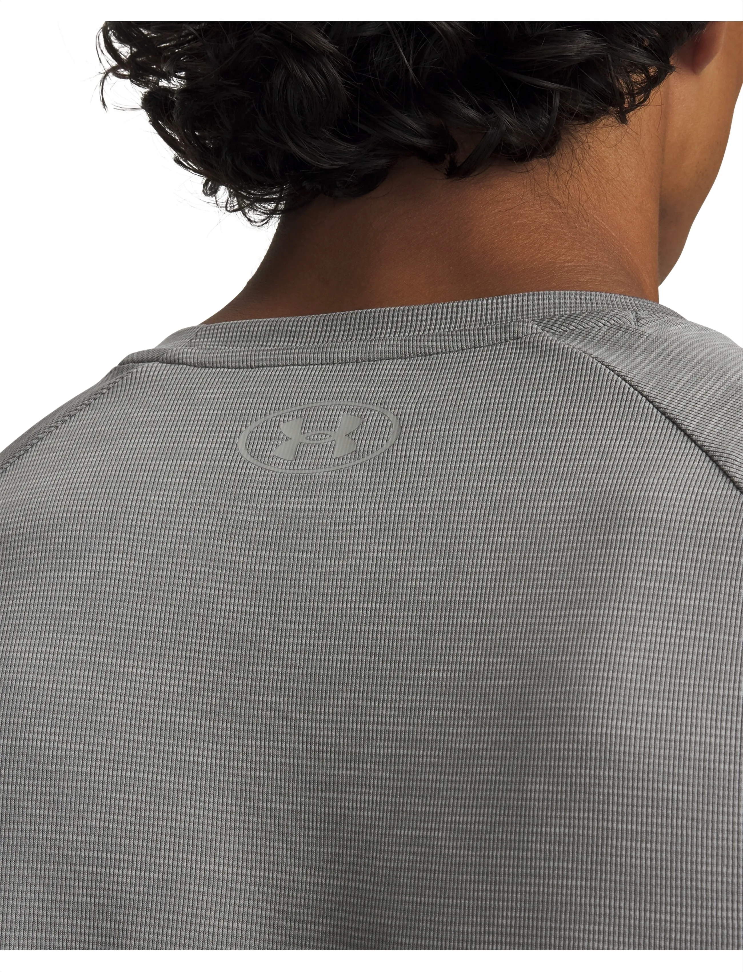 Under Armour - UA Tech Textured SS - t-shirts - clay green - 4