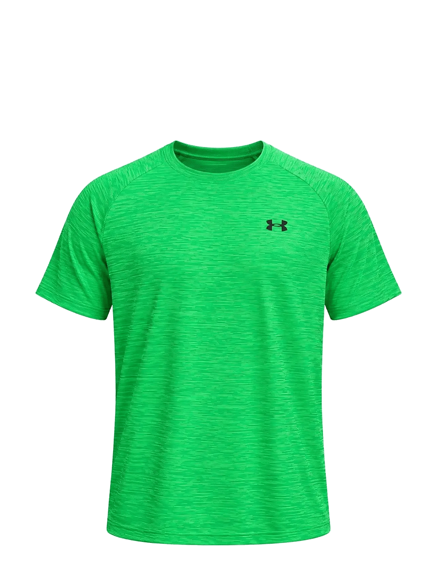 Under Armour - UA Tech Textured SS - t-shirts - geode green - 1