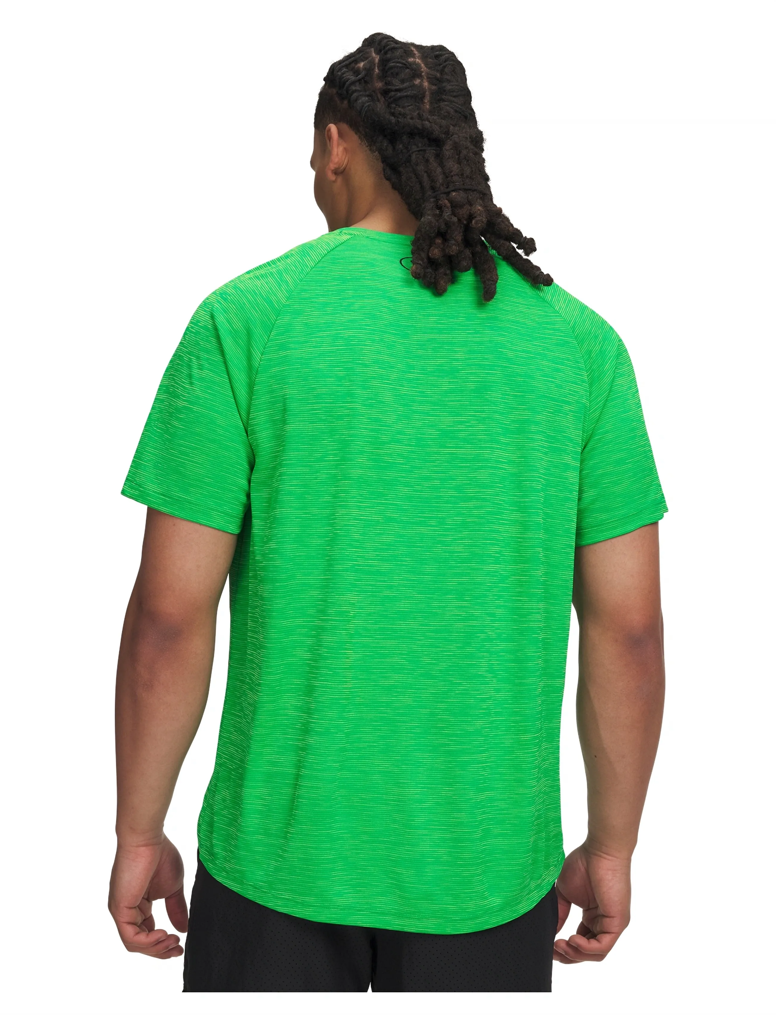 Under Armour - UA Tech Textured SS - t-shirts - geode green - 3