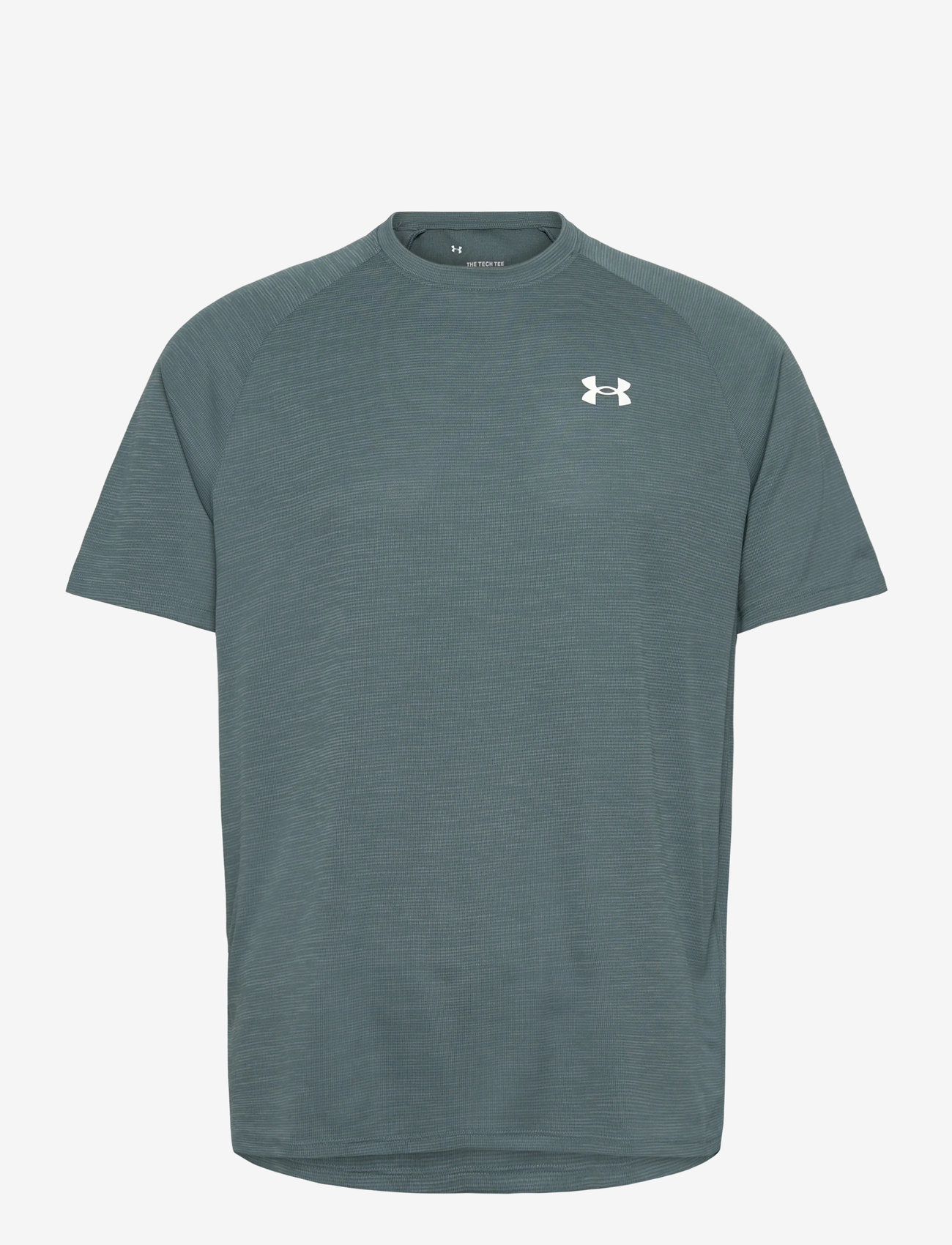 Under Armour - UA Tech Textured SS - t-shirts - jasper blue - 1