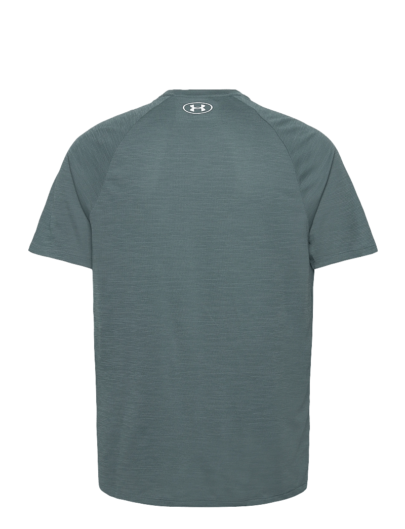 Under Armour - UA Tech Textured SS - t-shirts - jasper blue - 2