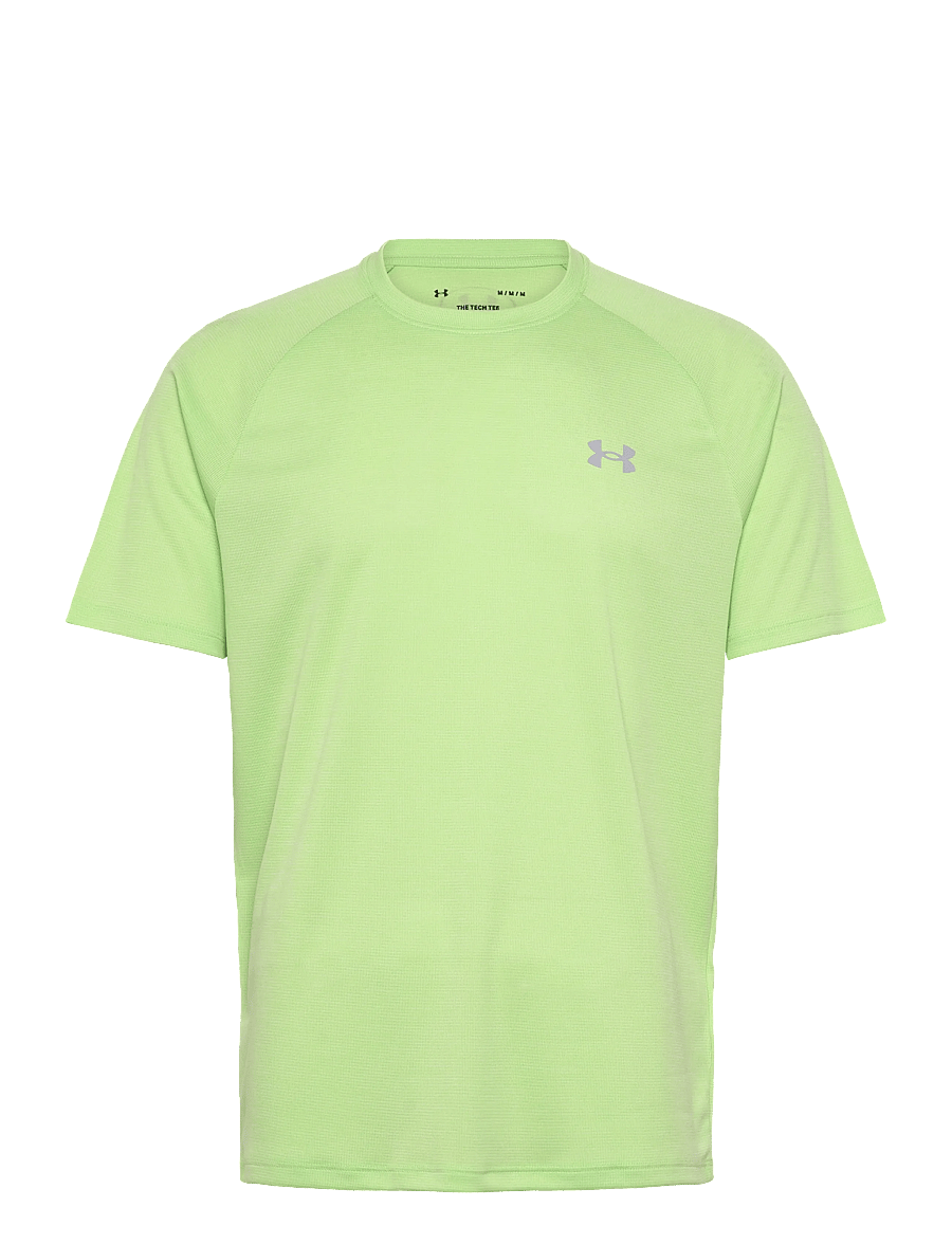 Under Armour - UA Tech Textured SS - t-shirts - lumos lime - 1