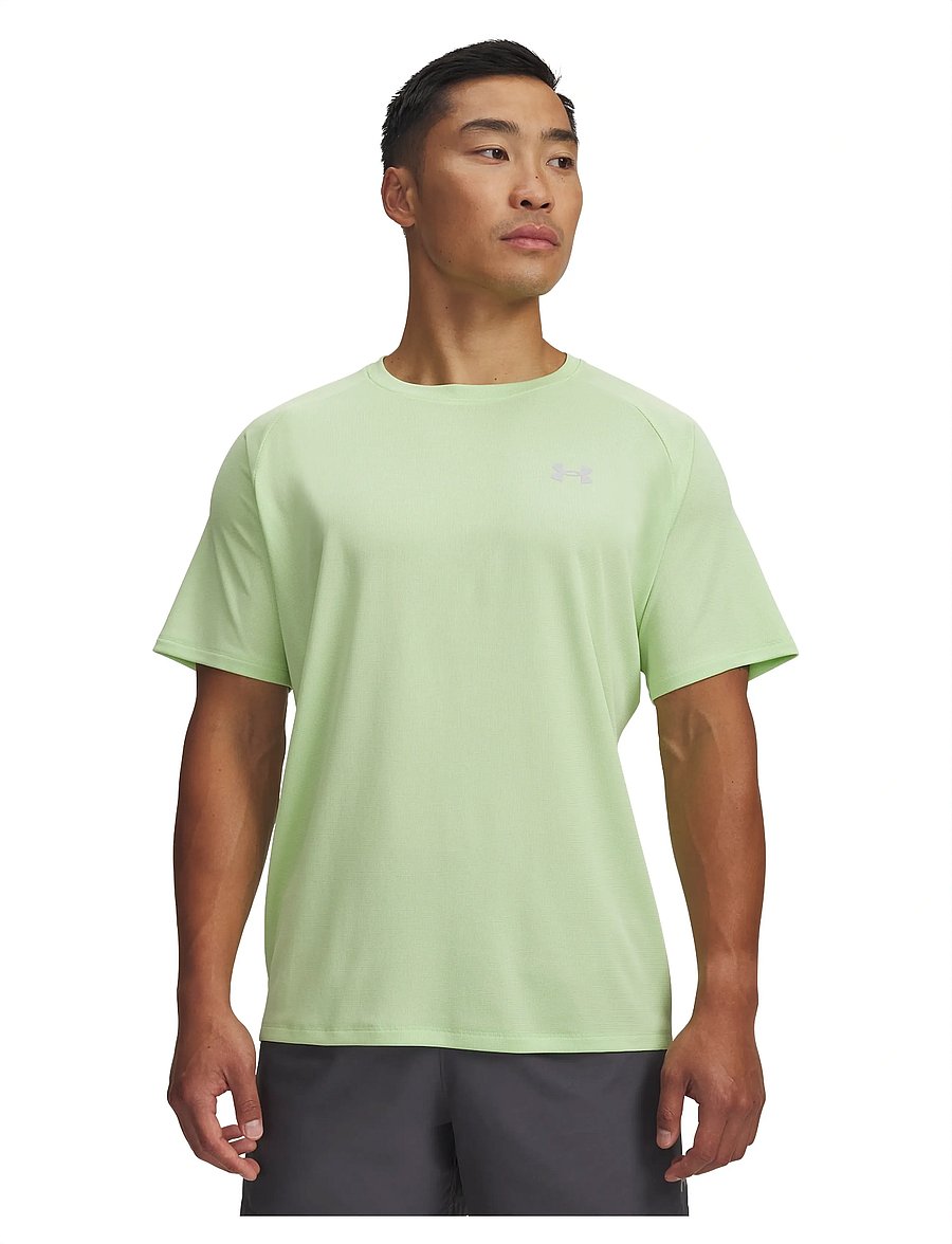 Under Armour - UA Tech Textured SS - t-shirts - lumos lime - 0