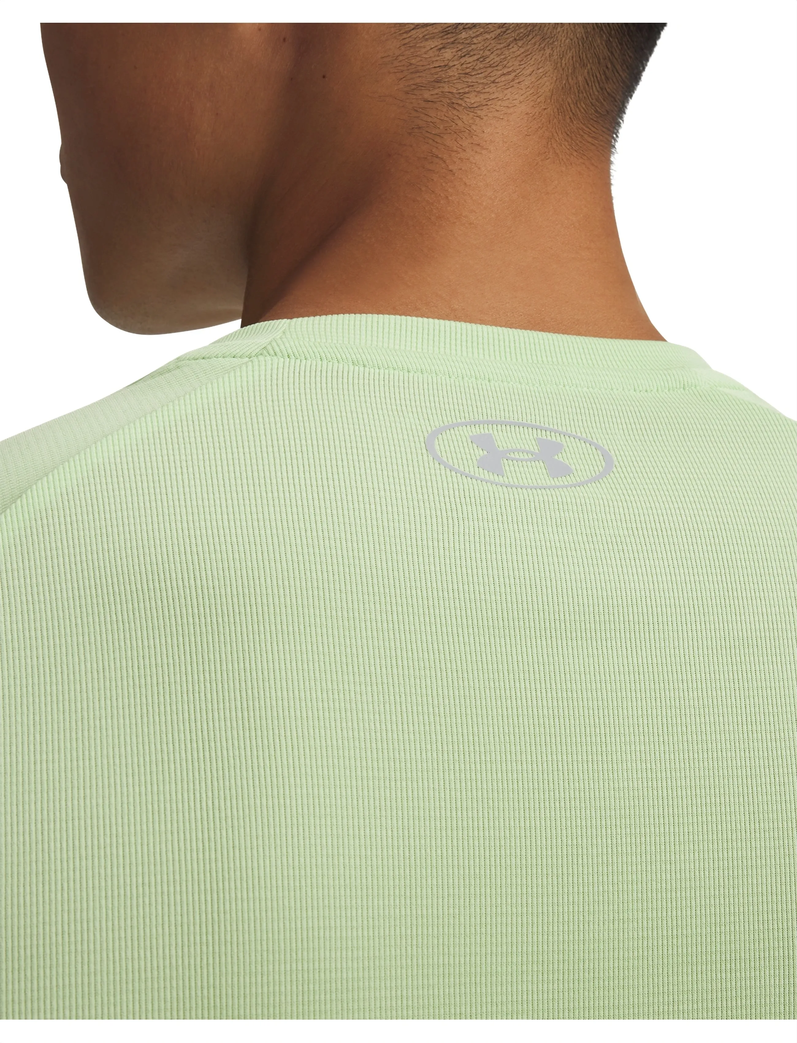 Under Armour - UA Tech Textured SS - t-shirts - lumos lime - 4