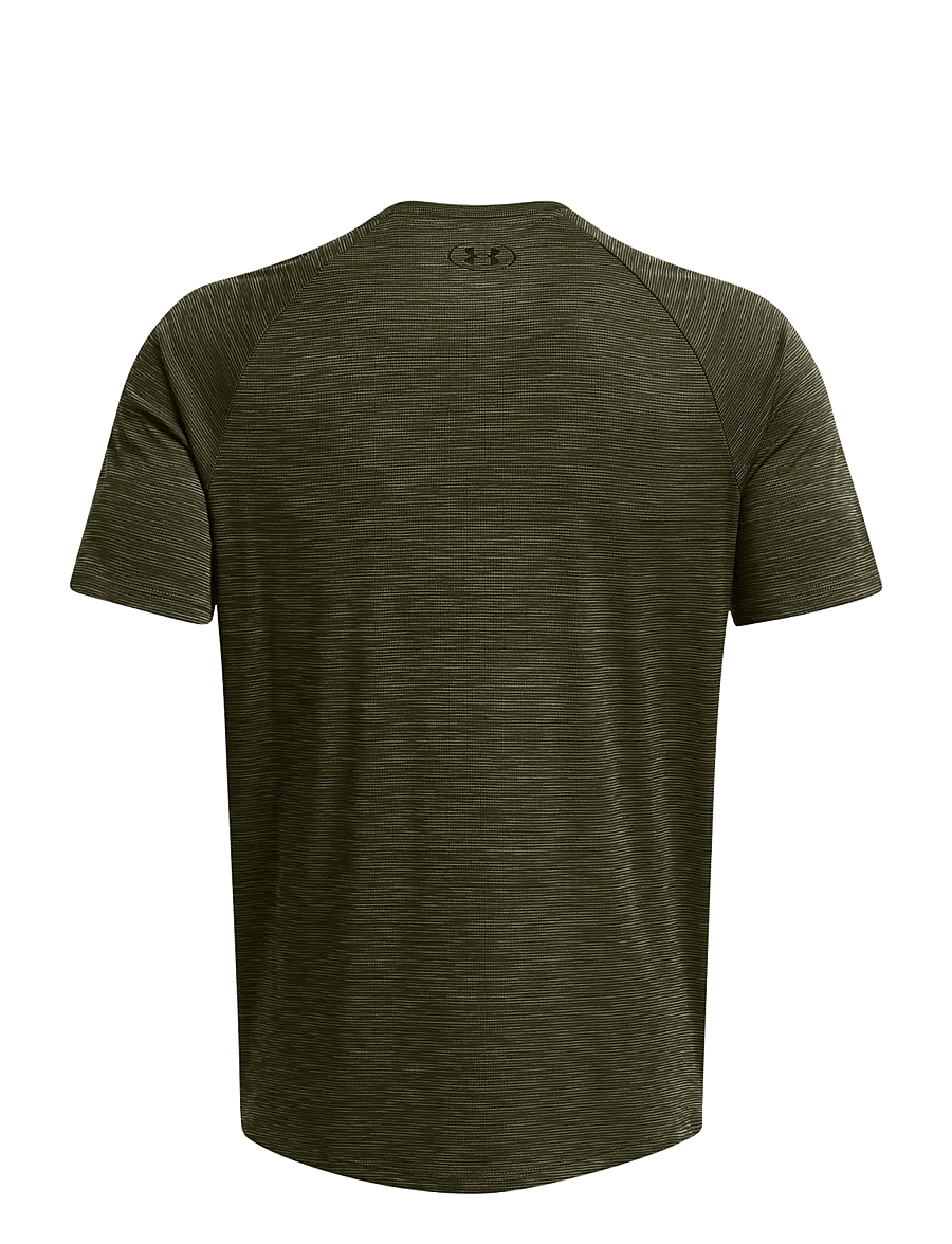 Under Armour - UA Tech Textured SS - t-shirts - marine od green - 2