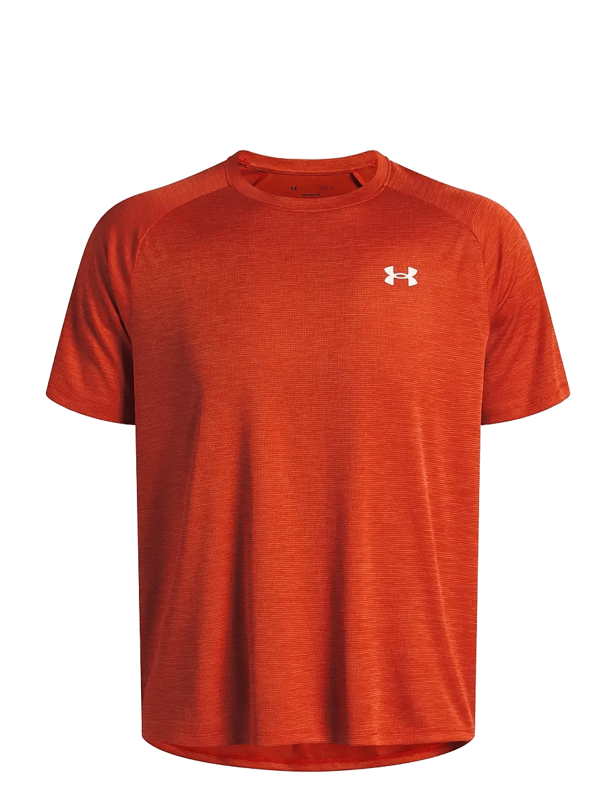 Under Armour - UA Tech Textured SS - t-shirts - orange base - 0