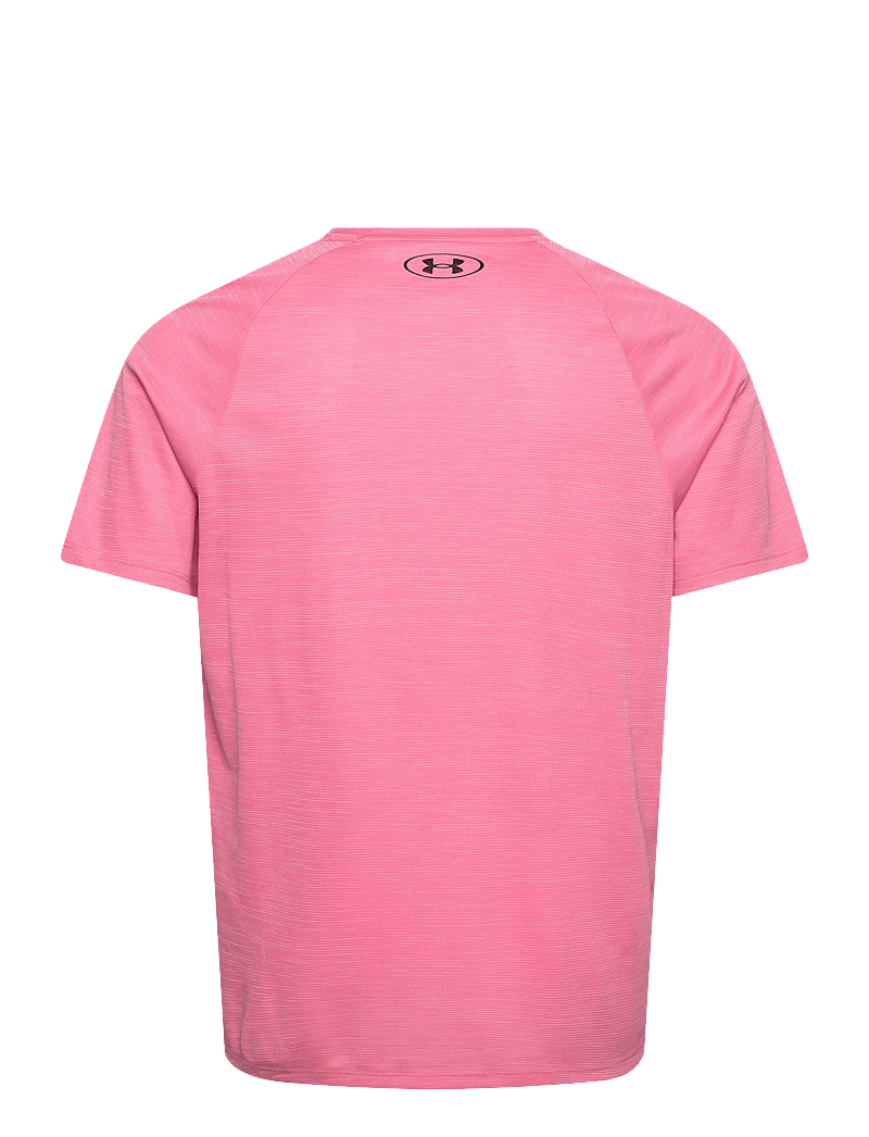 Under Armour - UA Tech Textured SS - t-shirts - prime pink - 2