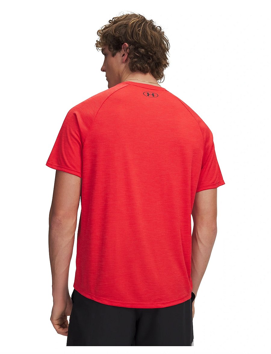 Under Armour - UA Tech Textured SS - t-shirts - red - 3