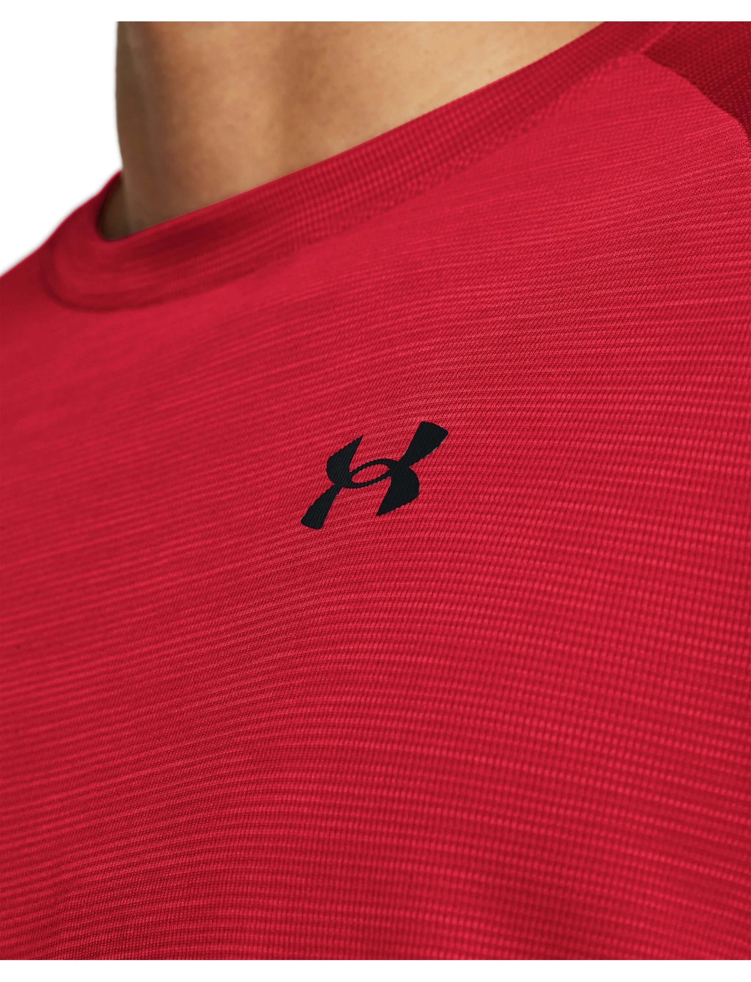 Under Armour - UA Tech Textured SS - die niedrigsten preise - red - 5